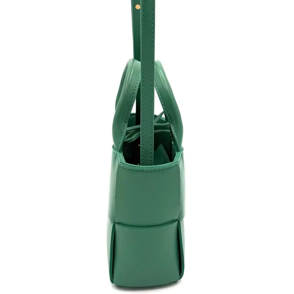 Intreccio Candy Arco Tote in Mermaid Green - Picture 7 of 12